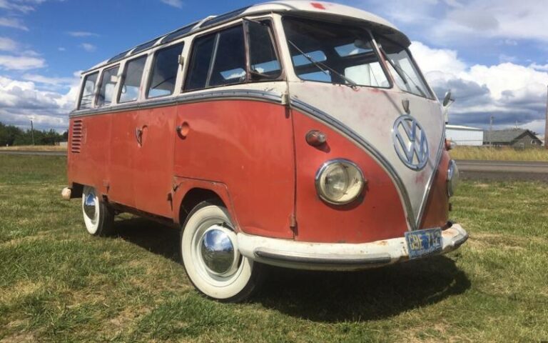 1959 Volkswagen 23 Window Deluxe Microbus Survivor Resto p 18 u 1-3