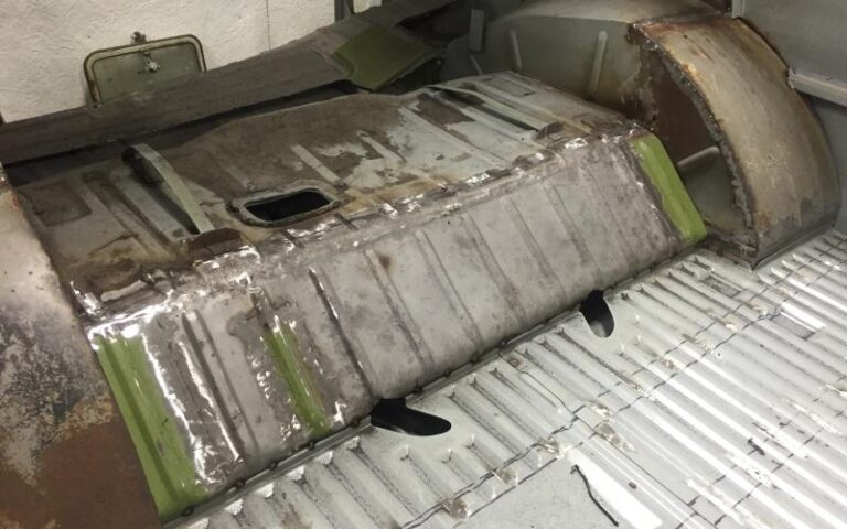 1963 Volkswagen 23 Window Bus Green restoration p 1 u 3-4