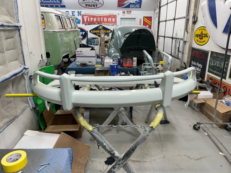 1963 23 window deluxe vw bus assembly starts silver lining auto restoration