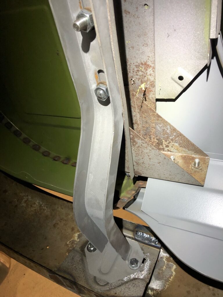 1963 23 window deluxe mouse grey bus bumper repair and fitment silver lining auto restoration oregon